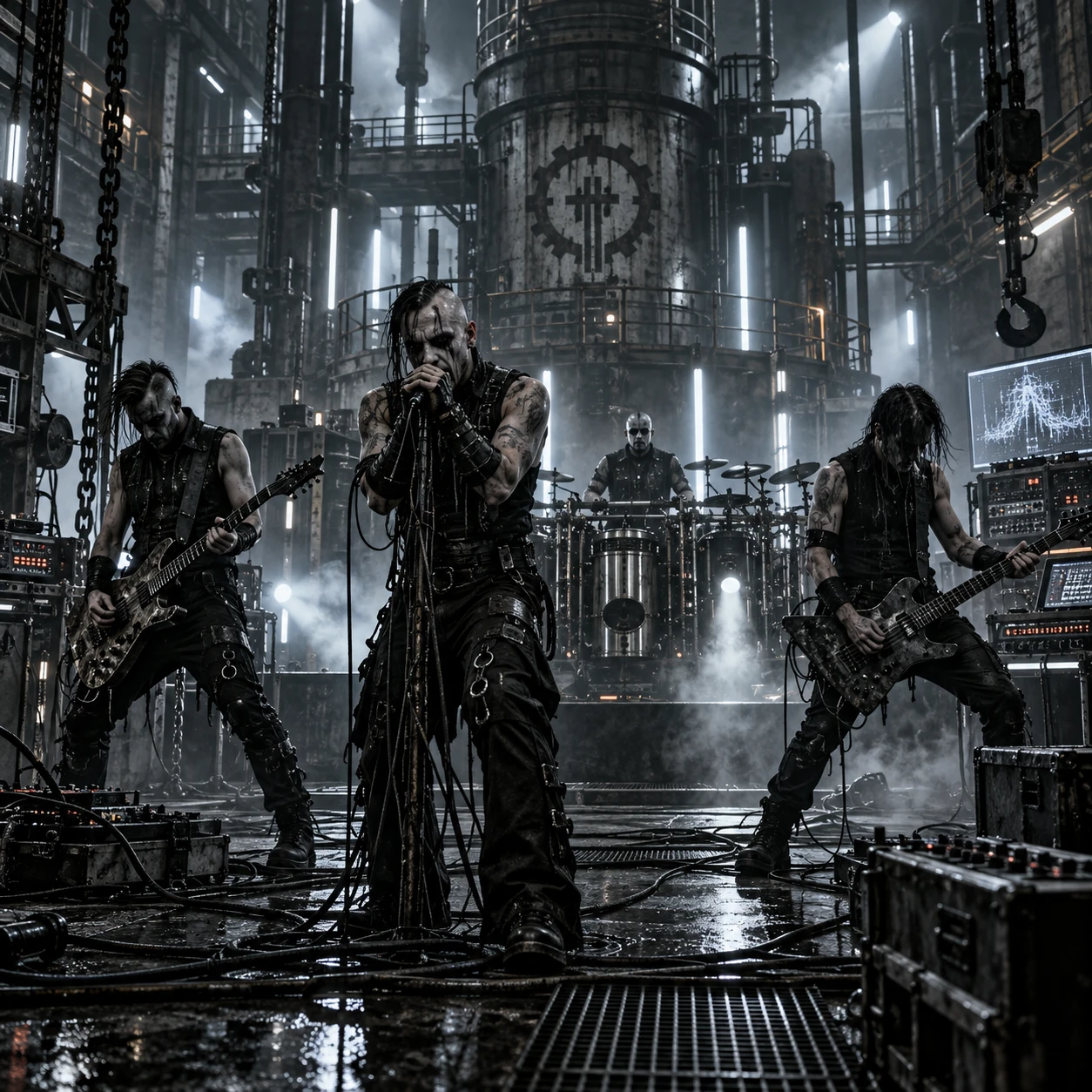 Analisi del sound: come macchine e distorsioni plasmano l’industrial metal